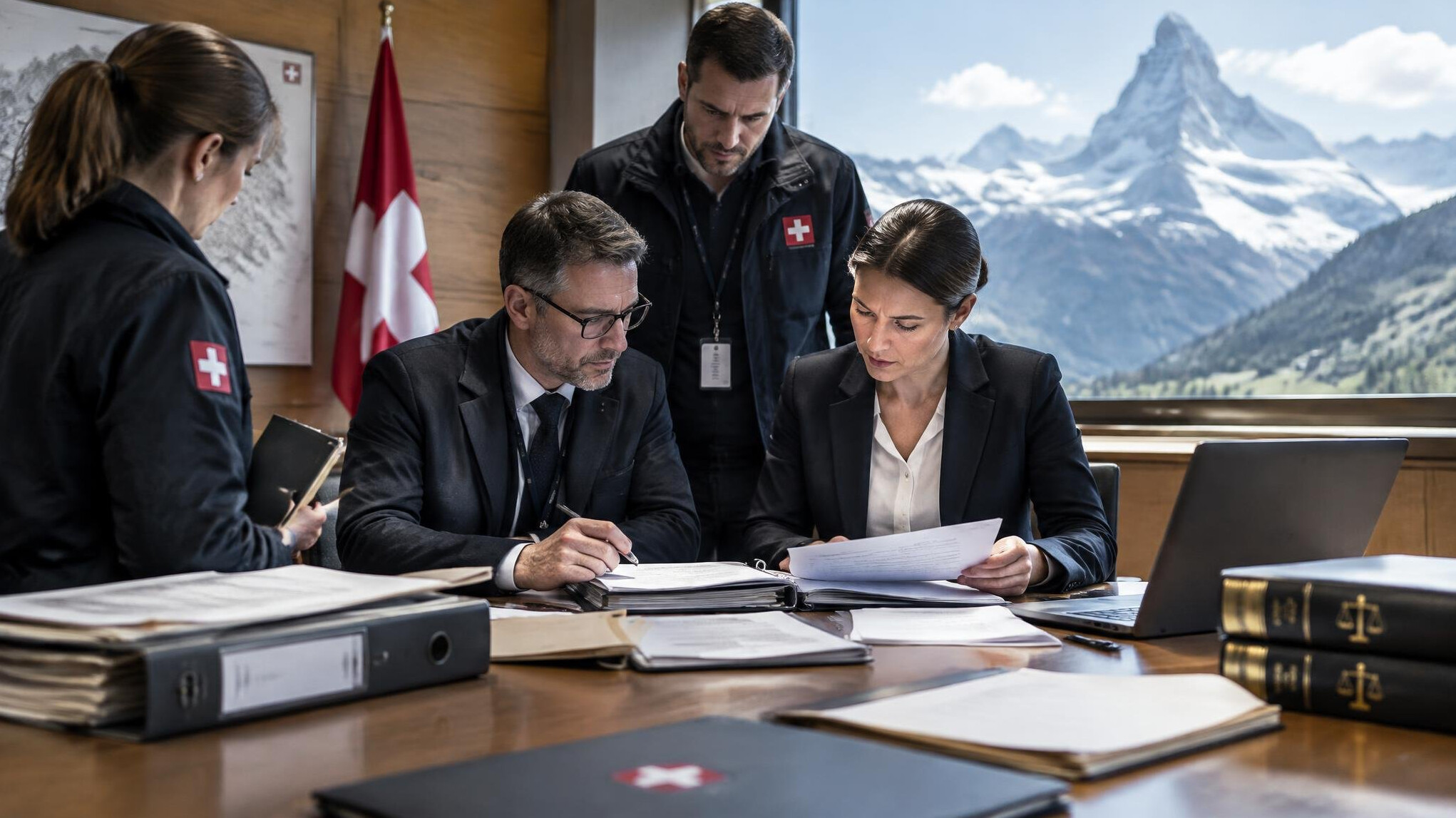 swiss investigators team