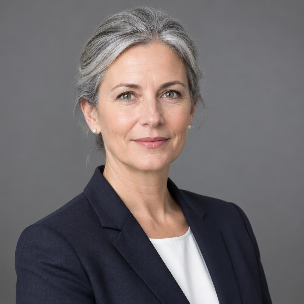 Studio portrait of a woman legal advisor